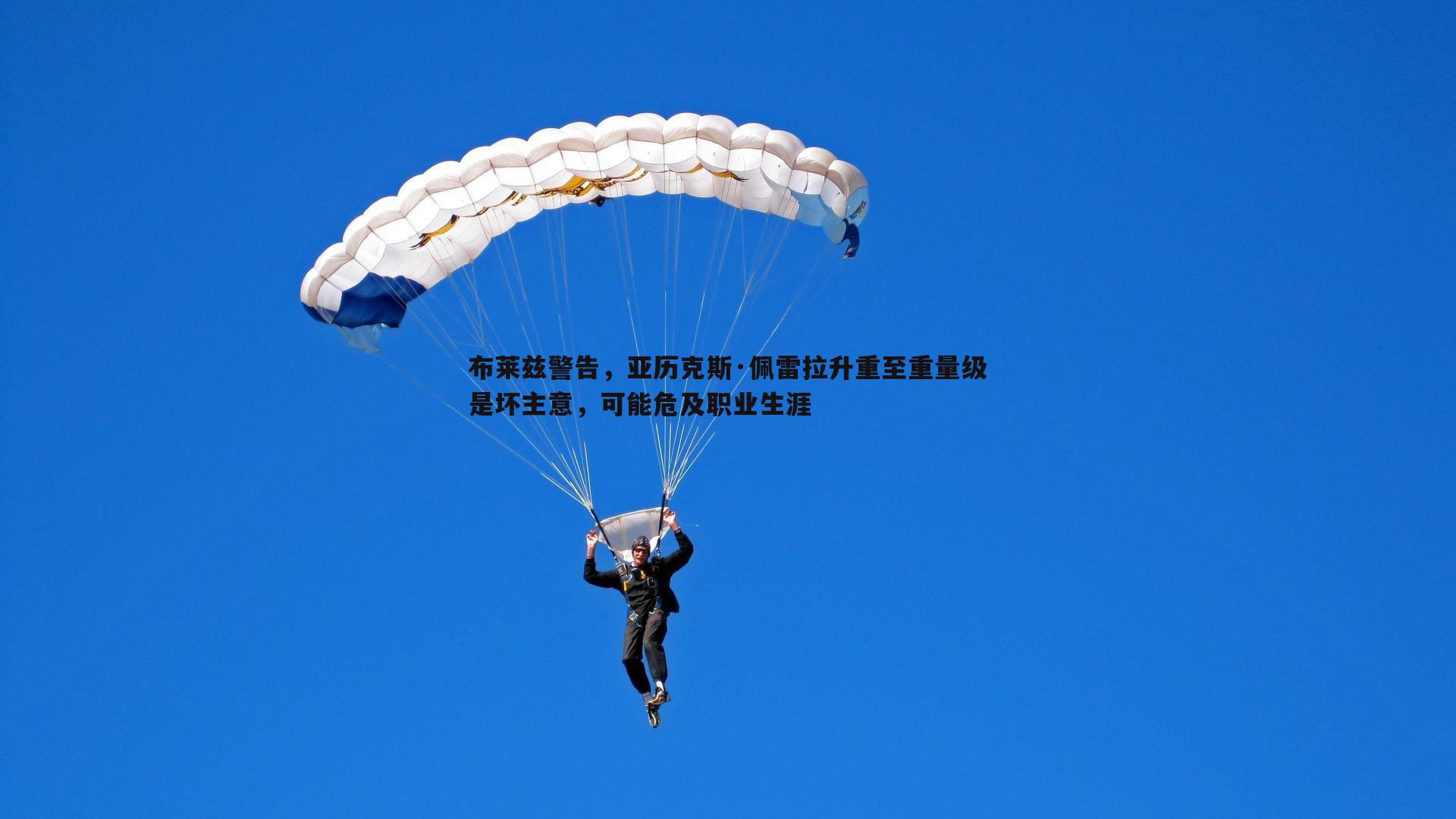 壹号娱乐-布莱兹警告，亚历克斯·佩雷拉升重至重量级是坏主意，可能危及职业生涯